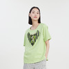 谜底圆领印花T恤女2023夏季新款简约时尚学院风宽松上衣232MT0583 商品缩略图3