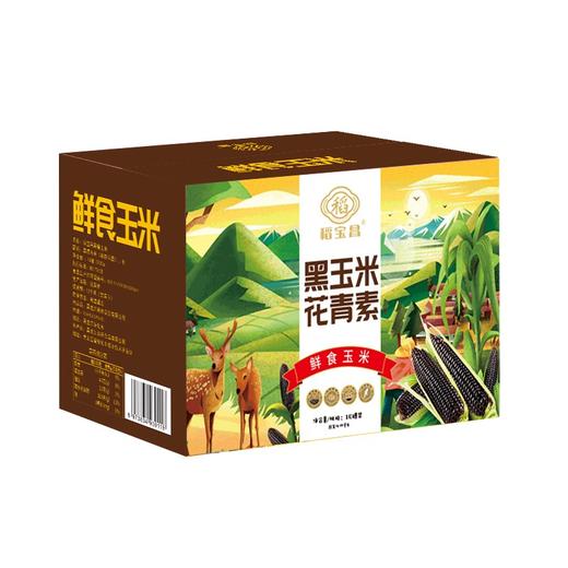  稻宝昌 东北鲜制黑糯玉米棒非转基因真空包邮 10穗2200g 商品图2