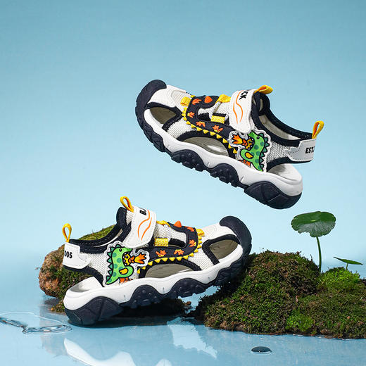 B.Duck小黄鸭童鞋夏季儿童凉鞋26-30 B2483903 商品图2