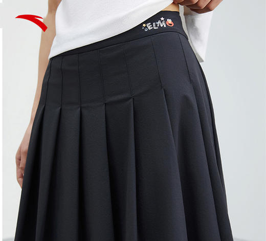 【L/XL断码】安踏×芝麻街联名款运动短裙女2023夏季新款学院风短裙162328202 商品图2