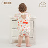 【婴儿碎花包屁衣】夏季薄款宝宝三角哈衣爬服新生儿衣服超萌夏装连体 商品缩略图3