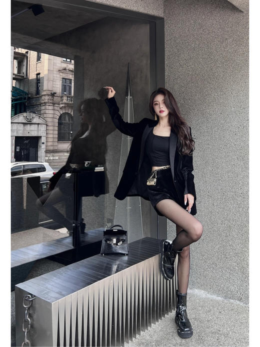 【园园独家自制防晒丝袜】无敌！！小野同工厂带防晒的丝袜 防漏丝不勾丝 黑色/肤色 商品图4