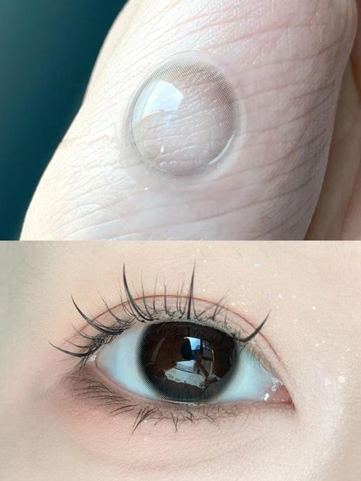 hushlens 小黑裙 超级自然 14.0mm  年抛 含硅水凝胶 商品图2