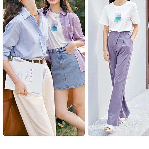 裁缝学苑AG161 t恤纸样女装服装夏天做衣服上衣打版裁剪样板图纸 商品图2