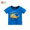 贝贝怡卡通飞机男童短袖T恤衫夏季儿童半袖男宝宝纯棉上衣夏装潮 商品缩略图6