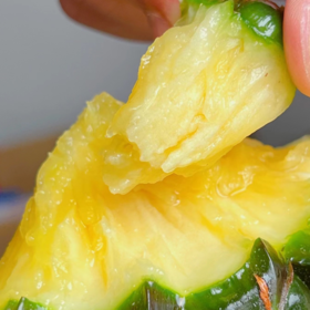 海南手撕凤梨 | 自然成熟，汁水饱满，相比其他凤梨来说甜度要好，比较稀有