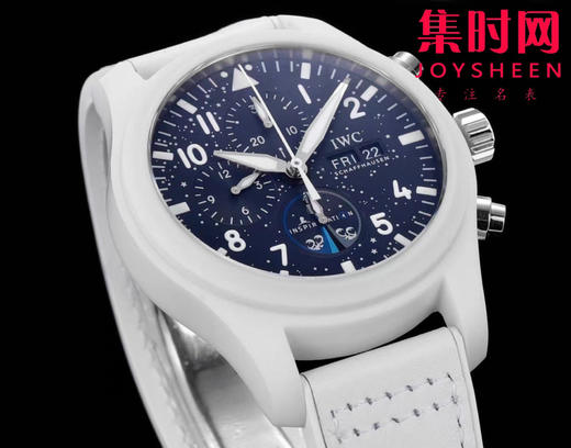 万国TPS飞行员计时系列 “太浩湖”特别版 新款陶瓷男士腕表 商品图2