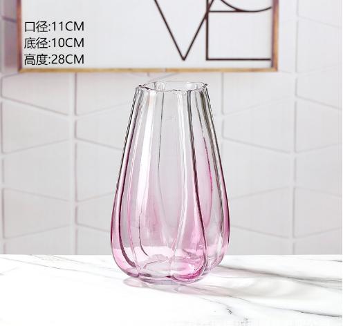 轻奢彩色四棱花瓶--郁金香 商品图2