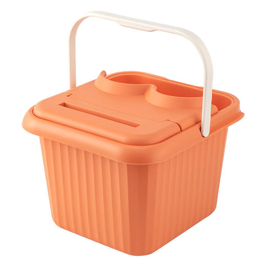 「两款配色！深桶泡脚」泡脚桶深桶 过小腿居家日用保温洗脚盆足浴加高深桶 商品图4