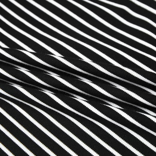 【断码清仓】HX 夏季翻领短袖T恤经典撞色条纹Y102320022101POLO杉 商品图9