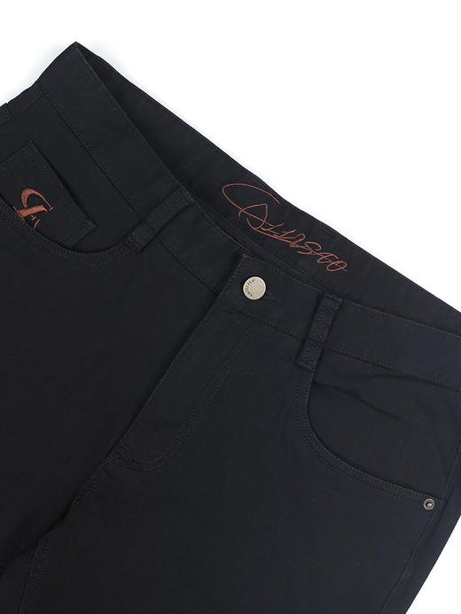 callisto黑色弹力棉牛仔裤 SRJPW216C 商品图1