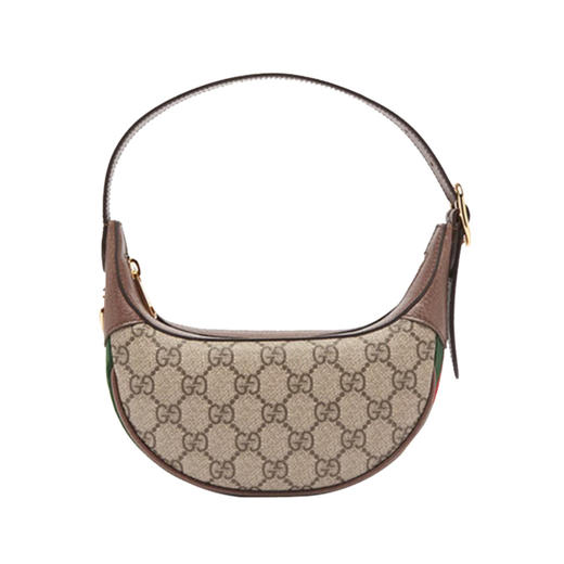 GUCCI 古驰 Ophidia系列帆布配皮手提单肩包腋下包古驰女包 65855196IWG 商品图2