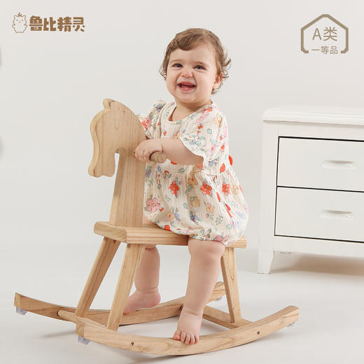 【婴儿碎花包屁衣】夏季薄款宝宝三角哈衣爬服新生儿衣服超萌夏装连体 商品图2