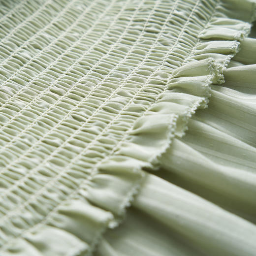 谜底方领连衣裙短袖女2023夏季新款简约文艺设计感长裙232ML0570 商品图3