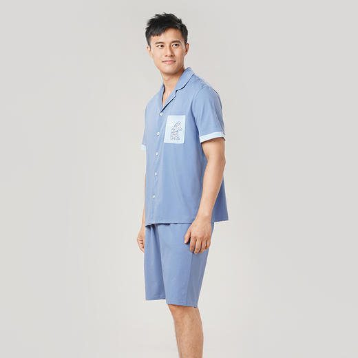 都市丽人都市锋尚冰爽棉薄短袖家居服睡衣FH31F3 商品图1
