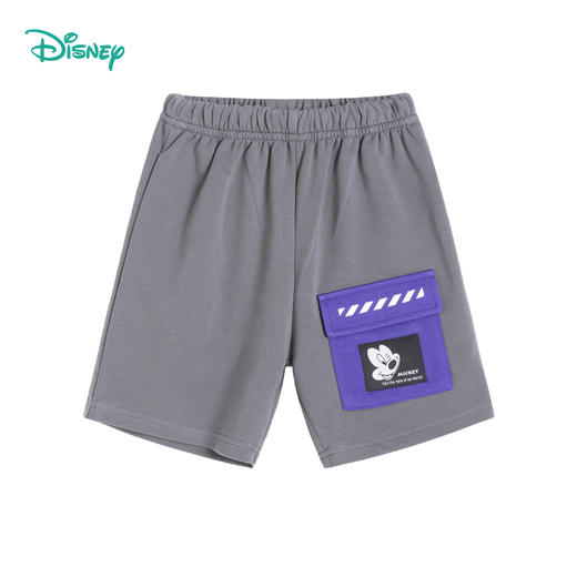 【商场同款】迪士尼童装男童纯棉五分裤夏季米奇宝宝中大童清爽运动休闲短裤222DK0311 商品图8