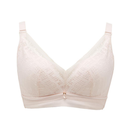 都市丽人完美包容内衣CD薄3/4杯蕾丝文胸四排软钢圈YB3AA5 商品图9