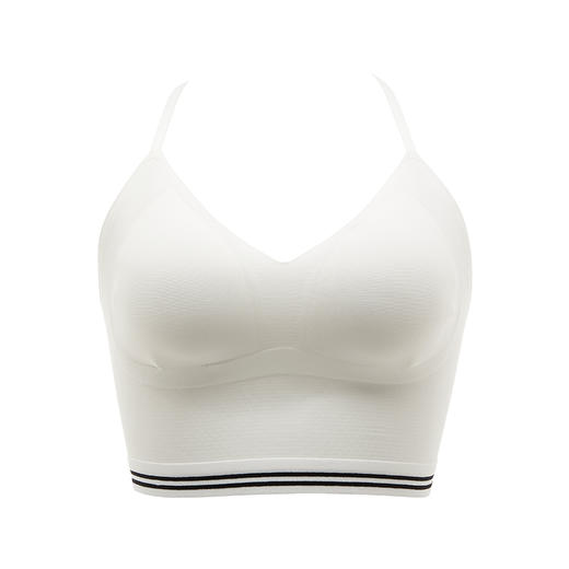 都市丽人Vbra内衣无尺码薄背心式泳布文胸二排无钢圈LB36K7 商品图4