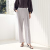 玳莎垂感直筒休闲裤女2023新款半松紧腰宽松显瘦西装裤裤子  DA36307 商品缩略图1