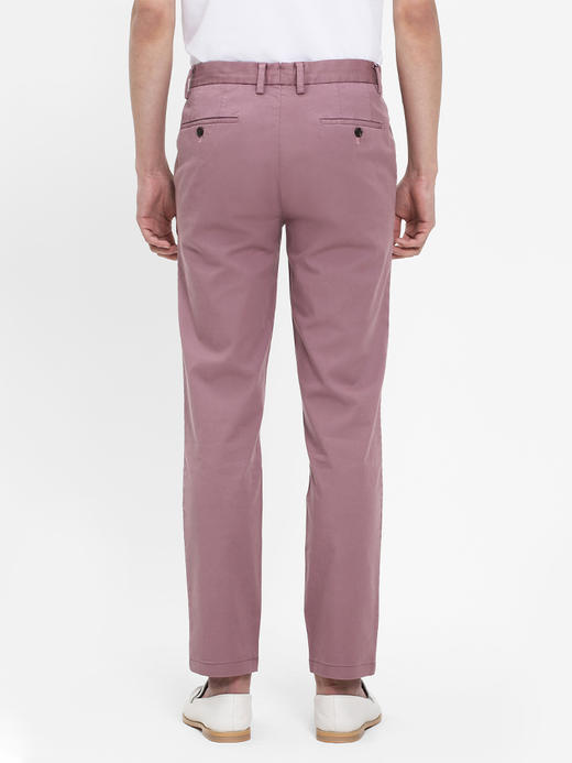 callisto紫红弹力长绒棉休闲裤  SRCPW101C PU 商品图2