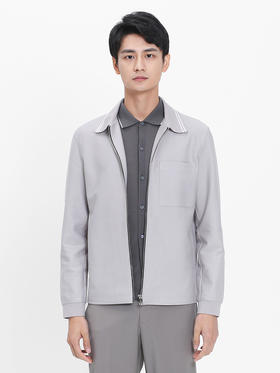 callisto米色长绒棉针织夹克  SRFEJ092Y