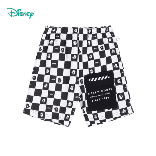 【商场同款】迪士尼童装男童纯棉五分裤夏季米奇宝宝中大童清爽运动休闲短裤222DK0311 商品图3