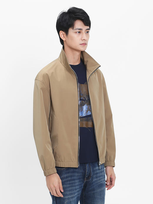 callisto卡其功能纤维立领夹克  SRFEJ065Y 商品图1