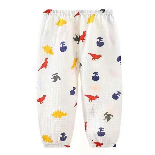 【为爱严选】（39.9/2条）儿童纯棉A类防蚊裤80-140码双层纱布透气男童女童洋气百搭店 商品图6