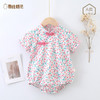 【旗袍包屁衣】婴儿连体衣夏装2023新生儿短袖爬爬服宝宝三角包屁哈衣旗袍国风潮 商品缩略图5