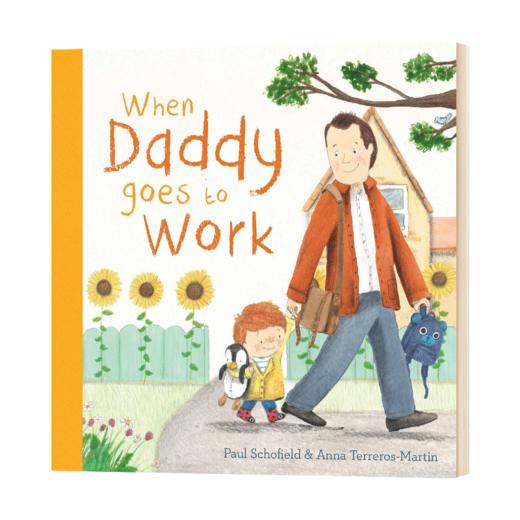 英文原版 When Daddy Goes to Work 当爸爸去上班 英文版 商品图1