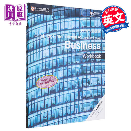 【中商原版】剑桥大学出版Cambridge International AS & A Level Business Workbook商务练习册 商品图0