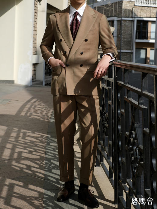 Smith Woollens Original Solaro 澳洲美丽诺羊毛全麻衬西装套装 商品图3