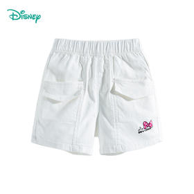 【商场同款】迪士尼（Disney）童装儿童裤子米妮清凉一夏女宝短裤轻薄凉爽年夏新品