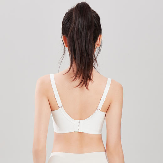 都市丽人WISECOOL常规内衣B超薄3/4杯蕾丝文胸三排无钢圈YB3AA1 商品图3