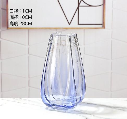 轻奢彩色四棱花瓶--郁金香 商品图3