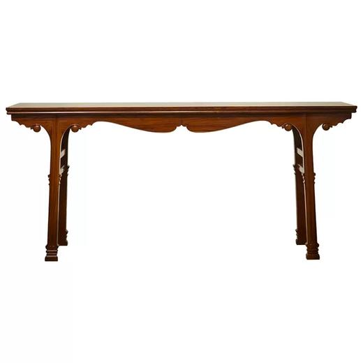 红木插肩榫壸门牙板长条案 商品图4