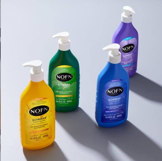 【澳洲品牌】 NOFN 洗护套装400g*3瓶装 洗发露沐浴露护发膜（任选搭配） 商品图0
