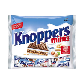 Knoppers迷你可可榛子威化饼干192g