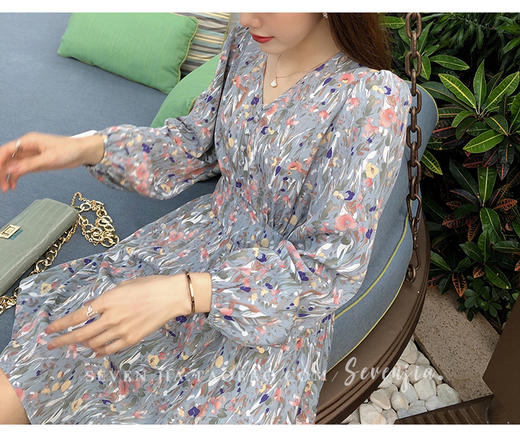 裁缝学苑AG154 V领连衣裙纸样裙子版型2021新款女装样板服装打版 商品图4