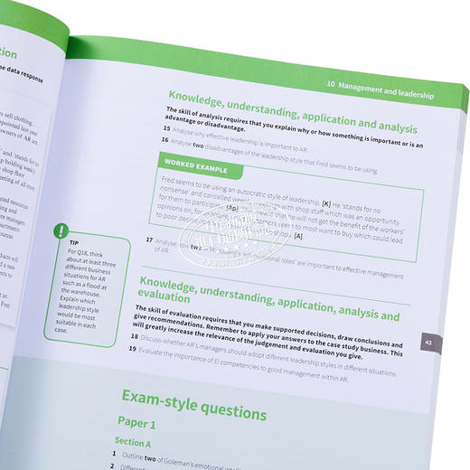 【中商原版】剑桥大学出版Cambridge International AS & A Level Business Workbook商务练习册 商品图3