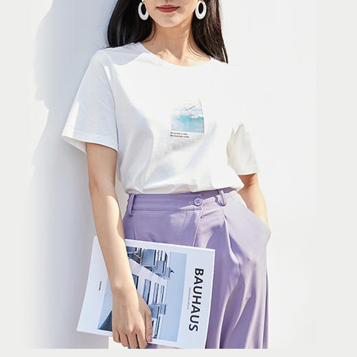 裁缝学苑AG161 t恤纸样女装服装夏天做衣服上衣打版裁剪样板图纸 商品图3