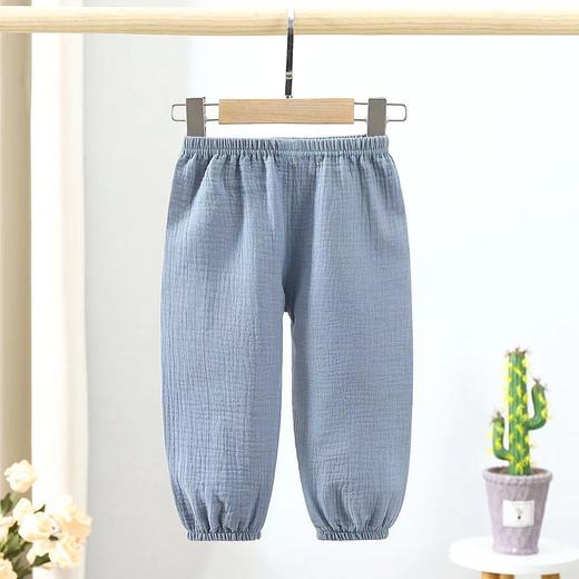 【为爱严选】（39.9/2条）儿童纯棉A类防蚊裤80-140码双层纱布透气男童女童洋气百搭店 商品图3