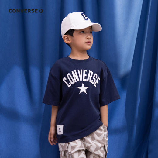 CONERSE 夏 大童小童 短袖T恤 CNVN-KT-D816 商品图0