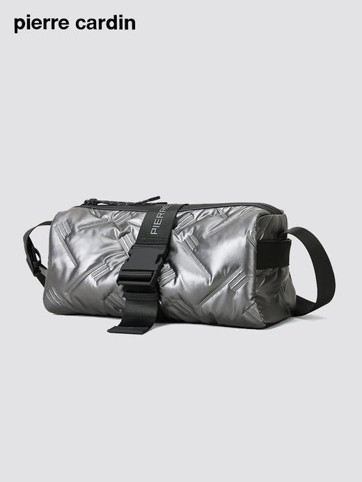 皮尔卡丹ethereal系列 大容量吐司包羽绒棉男士斜挎包 商品图2