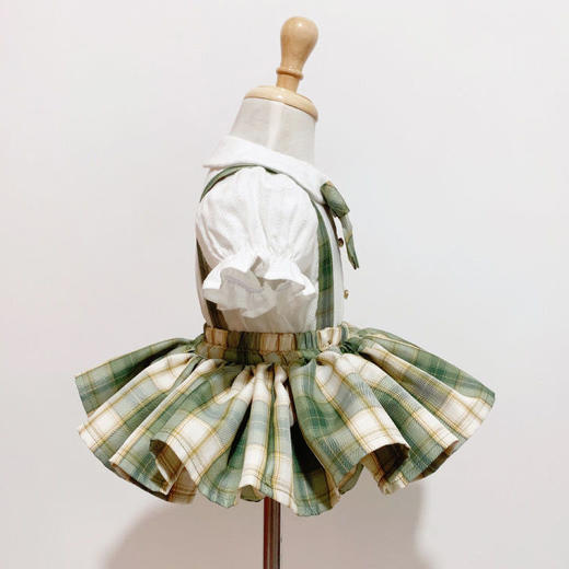 【女童jk制服套装】夏新款夏季女宝宝学院风两件套儿童夏装半身裙 商品图3