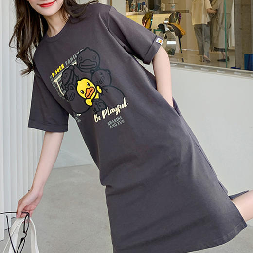 裁缝学苑AG168夏季时尚新款2021女短袖T恤连衣裙纸样打版衣服图纸 商品图2