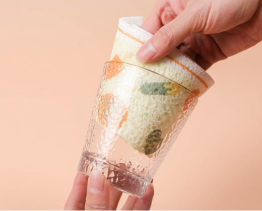 清洁黑科技-华小贝又出新品啦---华小贝卡通天然木浆棉抹布！！采用天然木浆纤维，专治顽固污渍！ 商品图6