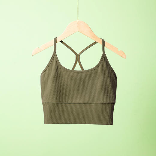 哈瓦塔进口LULU罗纹运动高腰瑜伽九分裤BRA 商品图9