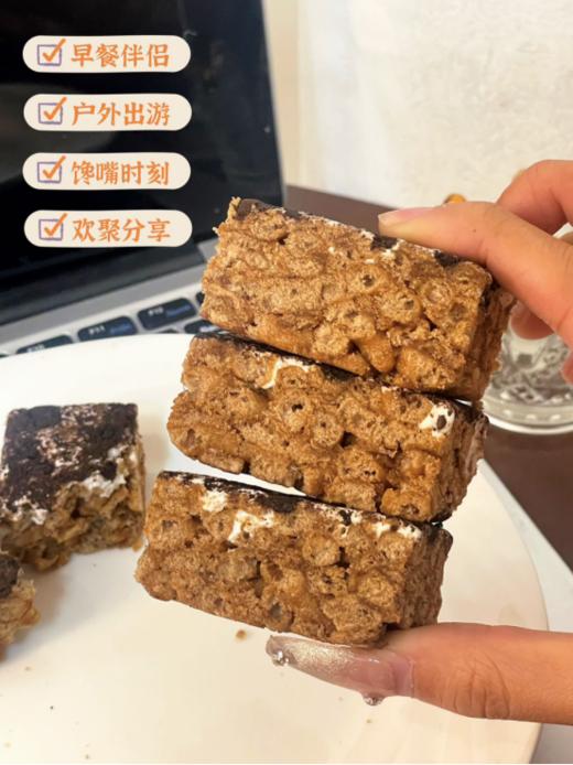 雪丽芙巧克力！！慕斯奶盖沙琪玛，不含色素，非油炸，非常符合当下人们对零食健康的要求，老人、小孩都能吃 商品图6