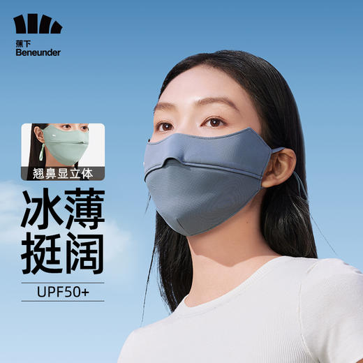 蕉下新款冰薄系列叠阔护眼角防晒口罩 商品图2